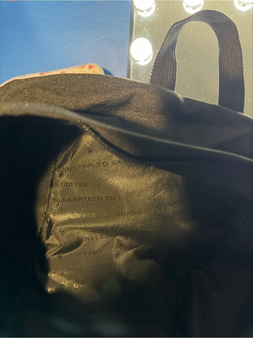 Dutch Bros Backpack with Yellow Logo Patch